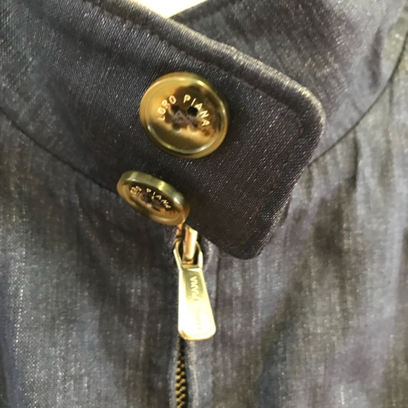 Loro piana storm system rain wind zip up jacket - Picture 2 of 8